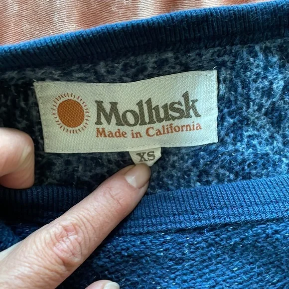 Mullosk of California blue sweater - Picture 3 of 4
